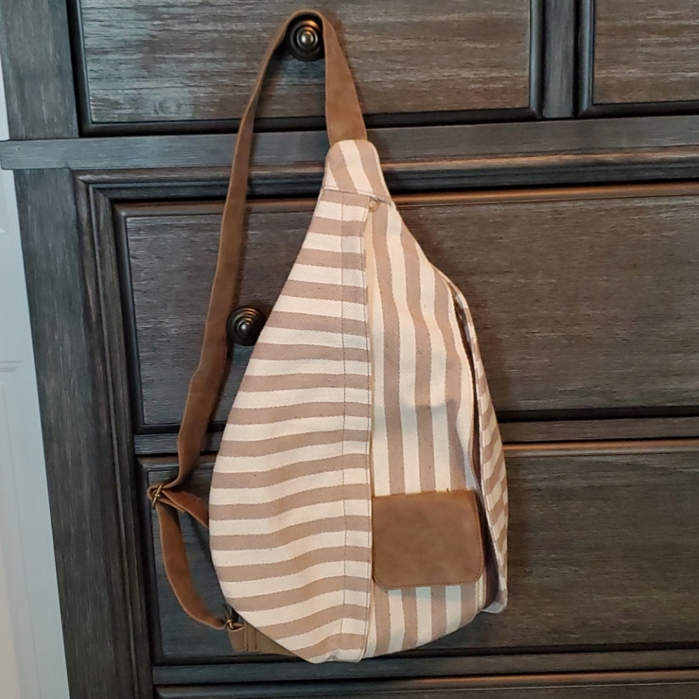 Canvas Slingback Backpack - image 1